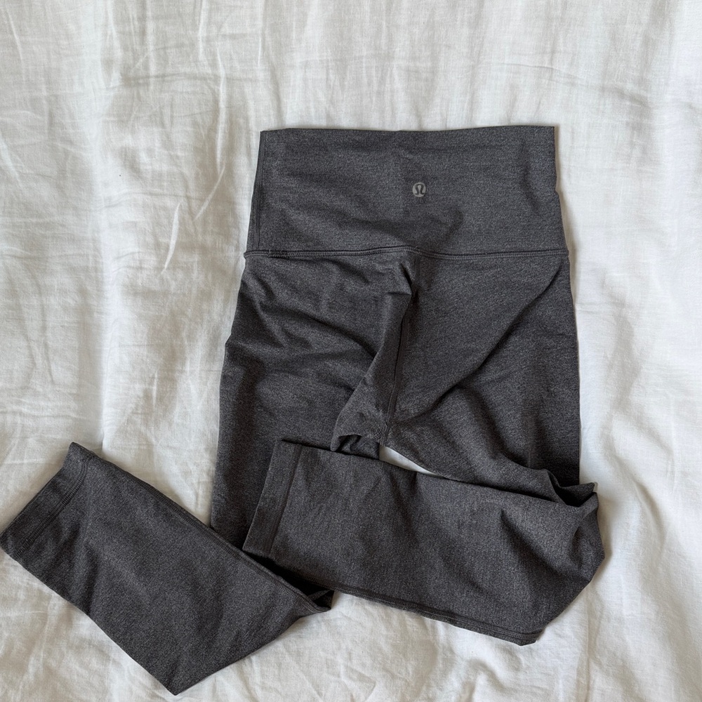 lululemon athletica Dark Charcoal High-Rise Leggings